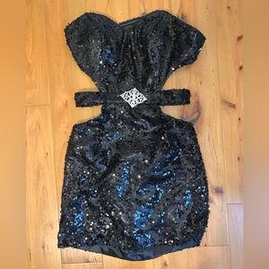 sachin and babi light blue dress Cocktail Dresses – THEIA